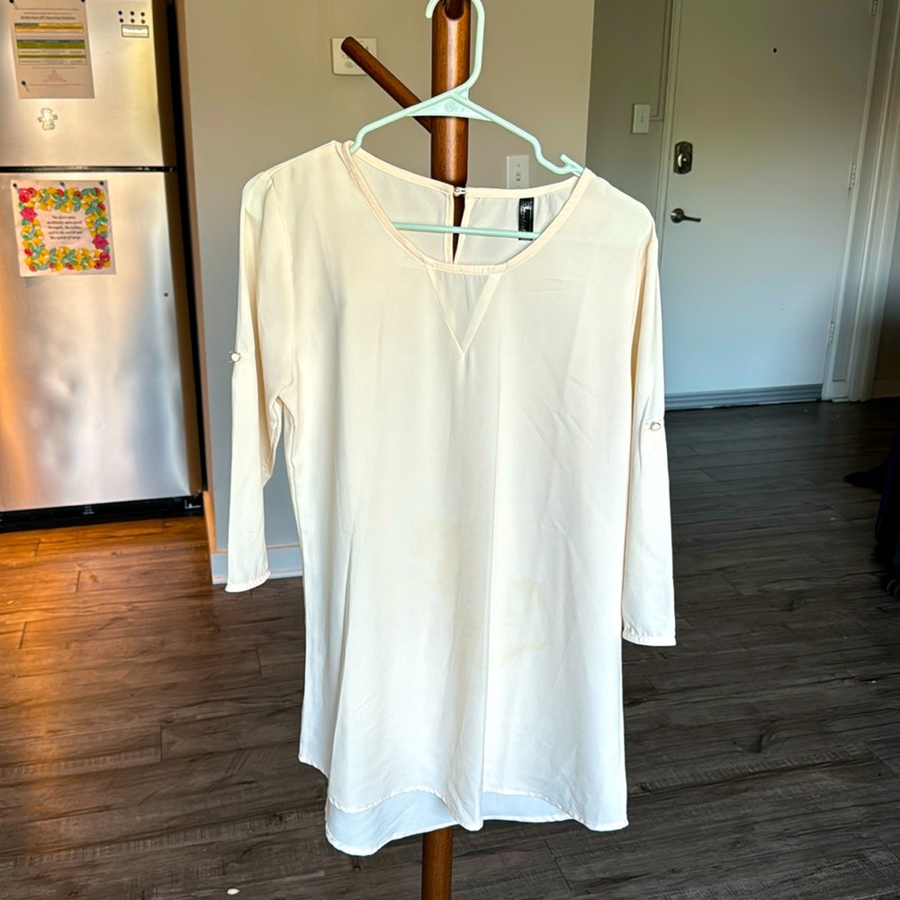 Beautiful cream blouse/shirt
